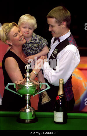 Snooker - Finale - Embassy World Championship-Stephen Hendry Vs Mark Williams Stockfoto