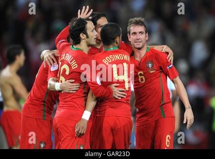 Fußball - Europameisterschaft 2008 - Gruppe A - Portugal V Türkei - Stade de Geneve Stockfoto