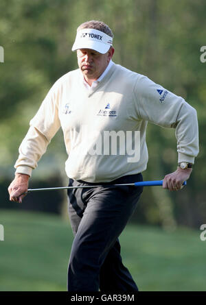 Golf - Irish Open - Erste Runde - Adare Manor Hotel & Golf Resort - Adare. Der schottische Colin Montgomerie während der ersten Irish Open Runde im Adare Manor Hotel & Golf Resort, Adare, Co Limerick, Irland . Stockfoto