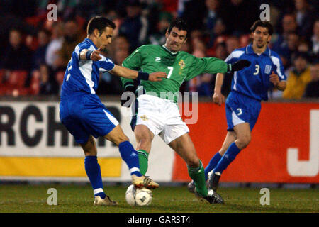 Fußball - Europäische 2004 Pokémon Videospiel-Meisterschaften - Gruppe Six - Nordirland V Griechenland Stockfoto