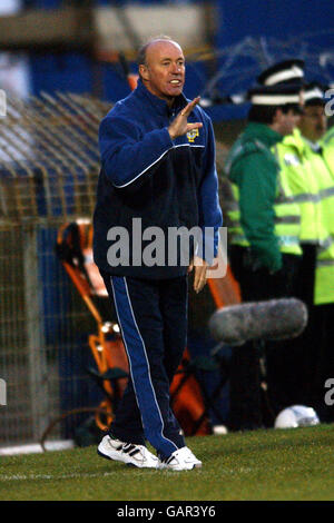 Nordirlands Manager Sammy Mcllroy drängt auf sein Team McIlroy Stockfoto