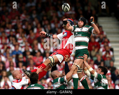 Rugby-Union - Guinness Premiership - Semi Final - Gloucester V Leicester Tigers - Kingsholm Stockfoto
