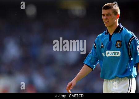 Fußball - FA Barclaycard Premiership - Tottenham Hotspur gegen Manchester City. Joey Barton, Manchester City Stockfoto