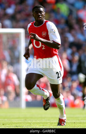 Fußball - FA Barclaycard Premiership - Arsenal gegen Leeds United. Kolo Toure, Arsenal Stockfoto