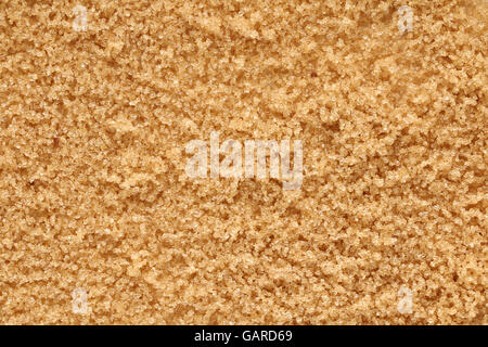 brauner Zucker Textur Hintergrund Stockfoto