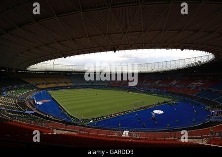 Fußball - UEFA-Europameisterschaft 2008 - Gruppe B - Österreich - Polen - Ernst-Happel-Stadion. Gesamtansicht des Ernst-Happel-Stadions Stockfoto