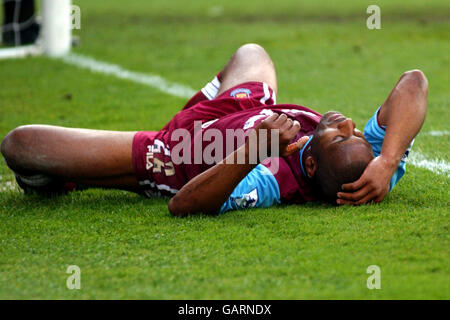 Fußball - FA Barclaycard Premiership - Manchester City gegen West Ham United Stockfoto