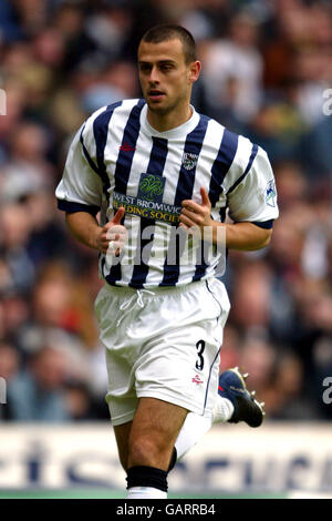 Fußball - FA Barclaycard Premiership - West Bromwich Albion / Liverpool. Neil Clement, West Bromwich Albion Stockfoto