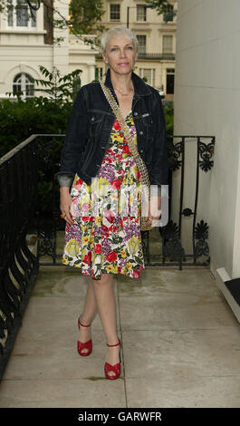 Annie Lennox kommt bei den Observer Ethical Awards 2008 im Hempel Hotel in London an. Stockfoto