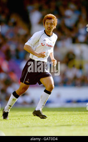 Fußball - FA Barclaycard Premiership - Tottenham Hotspur gegen Manchester City. Kazuyuki Toda von Tottenham Hotspur Stockfoto