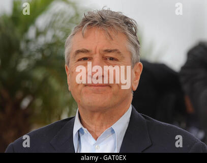 Schauspieler Robert DeNiro bei einer Fotoaufnahme für seinen neuen Film „What Just Happened?“ Im Palais des Festivals, Cannes, Frankreich. Stockfoto