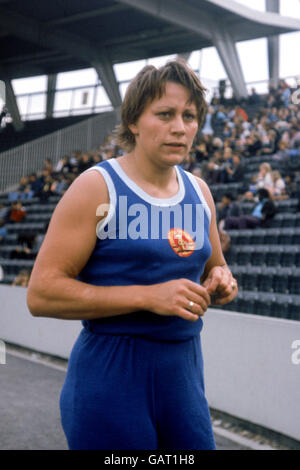 Leichtathletik. Renate Stecher Stockfoto