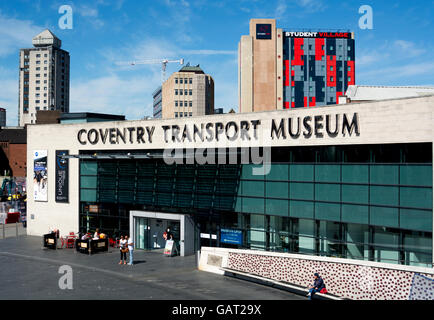 Coventry Transport-Museum, West Midlands, UK Stockfoto