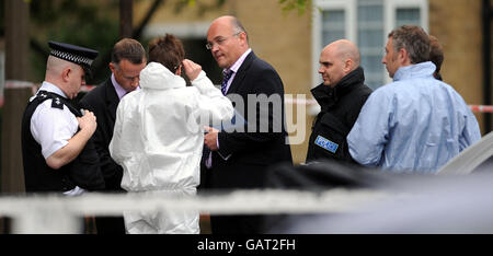 Schulmädchen in London erstochen Stockfoto