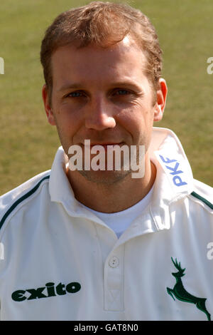 Cricket - Frizzell County Championship - Nottinghamshire CCC Photocall. Russell Warren, Nottinghamshire CCC Stockfoto