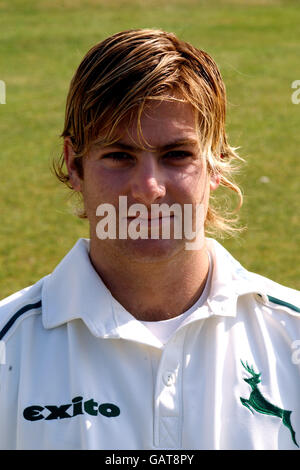 Cricket - Frizzell County Championship - Nottinghamshire CCC Photocall. Richard Logan, Nottinghamshire CCC Stockfoto