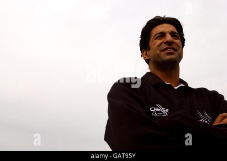 Cricket - Frizzell County Championship - Hampshire CCC Photocall. Wasim Akram, Hampshire CCC Stockfoto