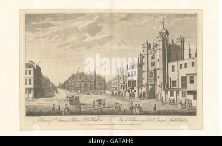 Ein Blick von St. James Palace Paille etc. (Hades-253742-478549) Stockfoto