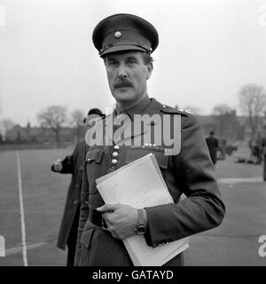 British Armed Forces - Armee - Oberstleutnant Michael Gow - Caterham - 1965 Stockfoto