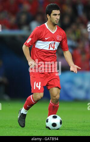 Fußball - UEFA-Europameisterschaft 2008 - Gruppe A - Türkei / Tschechische Republik - Stade de Geneve. Arda Turan, Türkei Stockfoto