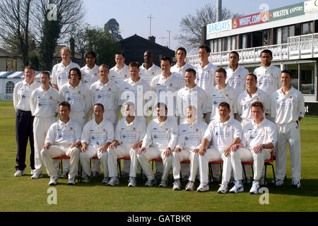 Cricket - Frizzell County Championship - Essex CCC Photocall. Team Group, Essex CCC Stockfoto