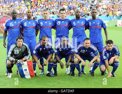 Fußball - Europameisterschaft 2008 - Gruppe C - Rumänien / Frankreich - Letzigrund Stockfoto