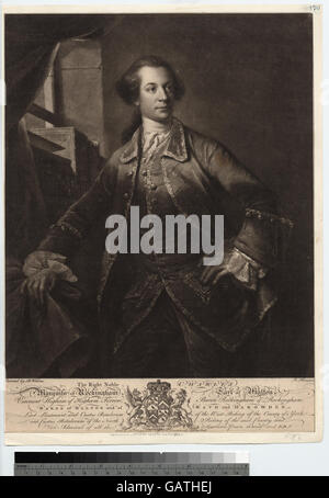 Richtig edel Charles Marquis von Rockingham (...) (NYPG94-F43-419848) Stockfoto