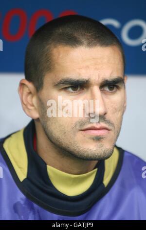 Fußball - UEFA-Europameisterschaft 2008 - Gruppe D - Schweden - Spanien - Tivoli Neu-Stadion. Gutierrez Juanito, Spanien Stockfoto