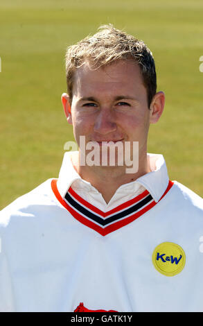 Cricket - Frizzell County Championship - Leicestershire CCC Photocall. John Sadler, Leicestershire CCC Stockfoto