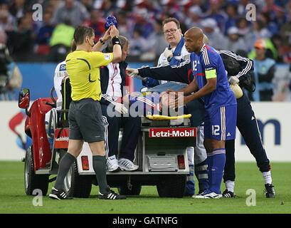 Fußball - Europameisterschaft 2008 - Gruppe C - Frankreich / Italien - Letzigrund Stockfoto