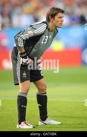 Fußball - Europameisterschaft 2008 - Gruppe C - Rumänien / Frankreich - Letzigrund Stockfoto