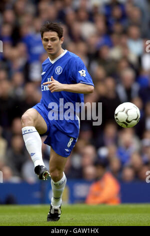 Fußball - FA Barclaycard Premiership - Chelsea / Liverpool. Frank Lampard, Chelsea Stockfoto