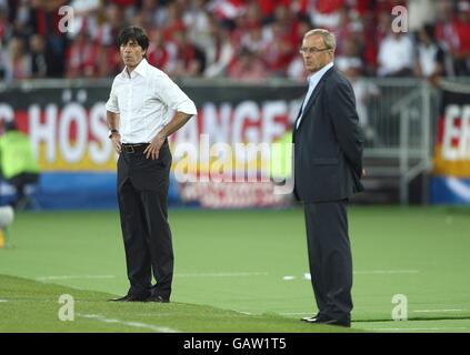 Fußball - Europameisterschaft 2008 - Gruppe B - Österreich gegen Deutschland - Ernst Happel Stadium Stockfoto