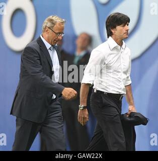 Fußball - Europameisterschaft 2008 - Gruppe B - Österreich gegen Deutschland - Ernst Happel Stadium Stockfoto