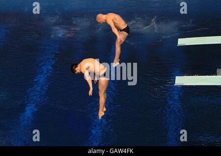 Tauchen - Fina Diving World Series 2008 - Tag, an dem zwei - Teiche zu schmieden Stockfoto