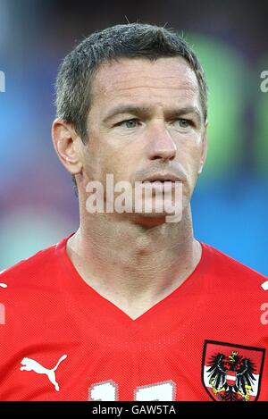 Fußball - Europameisterschaft 2008 - Gruppe B - Österreich gegen Deutschland - Ernst Happel Stadium Stockfoto