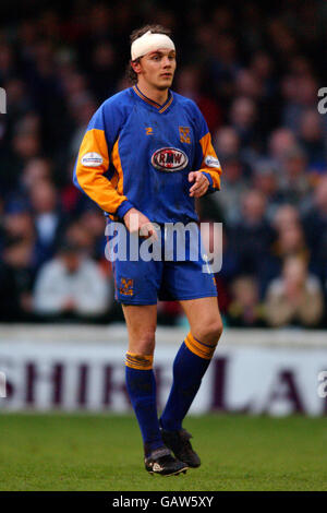 Fußball - bundesweit Football League Division Three - Shrewsbury Town V Carlisle United Stockfoto