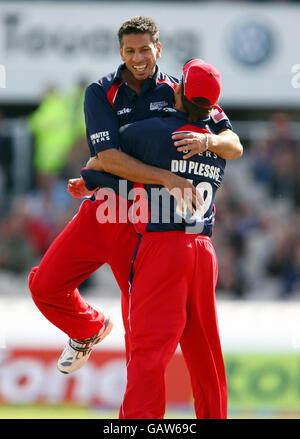 Cricket - Twenty20 Pokalspiel - Lancashire Lightning V Yorkshire Carnegie - Old Trafford Stockfoto