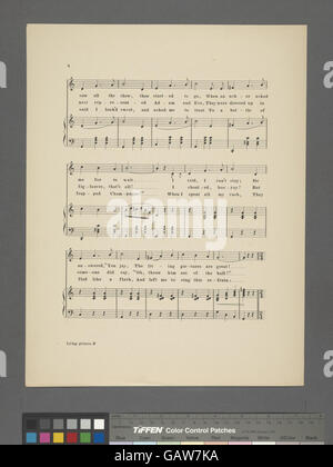 Ein Notenbuch für das Lied Living Pictures, das in den frühen 1900er Jahren veröffentlicht wurde Das Cover zeigt lebendige, farbenfrohe Illustrationen, die an die lebendige Natur des Liedes erinnern. Stockfoto