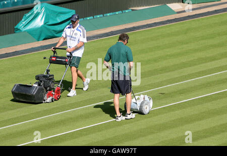 Tennis - Wimbledon Championships 2008 - Tag eins - der All England Club Stockfoto