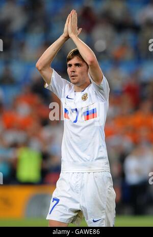 Fußball - Europameisterschaft 2008 - letzte Quartal - Holland V Russland - St. Jakob-Park Stockfoto