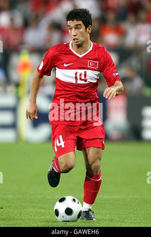 Fußball - UEFA-Europameisterschaft 2008 - Viertelfinale - Kroatien - Türkei - Ernst Happel-Stadion. Arda Turan, Türkei Stockfoto