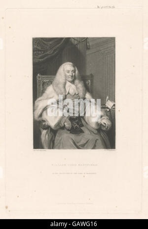 William Lord Mansfield (b12349153-421638) Stockfoto