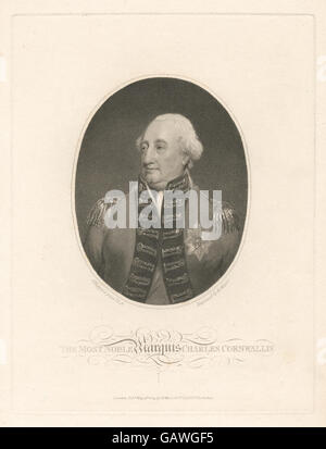 Die edelsten Marquis Charles Cornwallis (b12349154-423864) Stockfoto