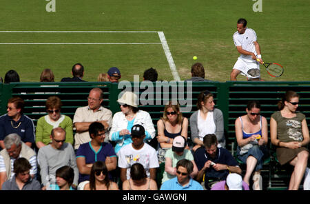 Tennis - Wimbledon Championships 2008 - Tag zwei - der All England Club Stockfoto