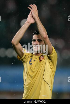 Fußball - Europameisterschaft 2008 - Semi Final - Russland / Spanien - Ernst Happel Stadium Stockfoto