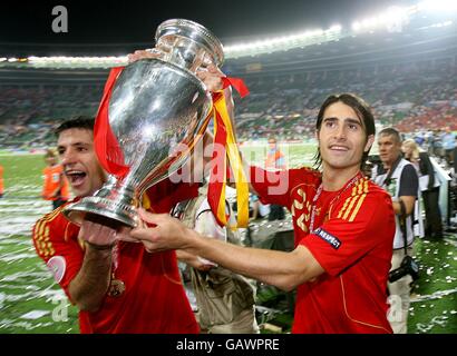 Fußball - Europameisterschaft 2008 - Finale - Deutschland / Spanien - Ernst Happel Stadium Stockfoto