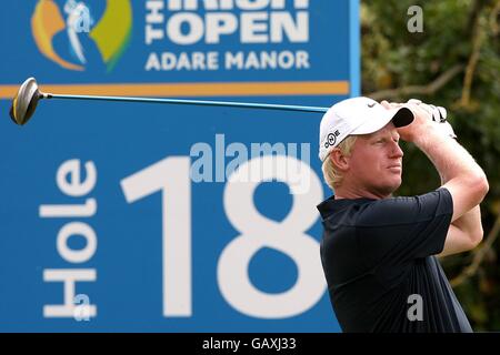 Golf - Irish Open - Dritte Runde - Adare Manor Hotel & Golf Resort - Adare. Englands Richard Finch Stockfoto