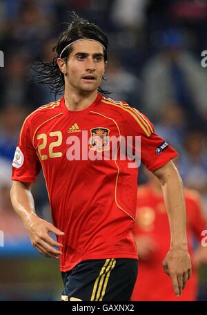 Fußball - Europameisterschaft 2008 - Gruppe D - Griechenland / Spanien - Wals-Siezenheim Stadion Stockfoto