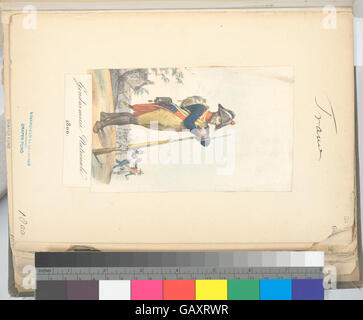 Ein historischer Bezug auf den französischen Militärfeldzug in Italien in den Jahren 1799–1800, Teil der italienischen Feldzüge der Französischen Revolutionskriege. Stockfoto